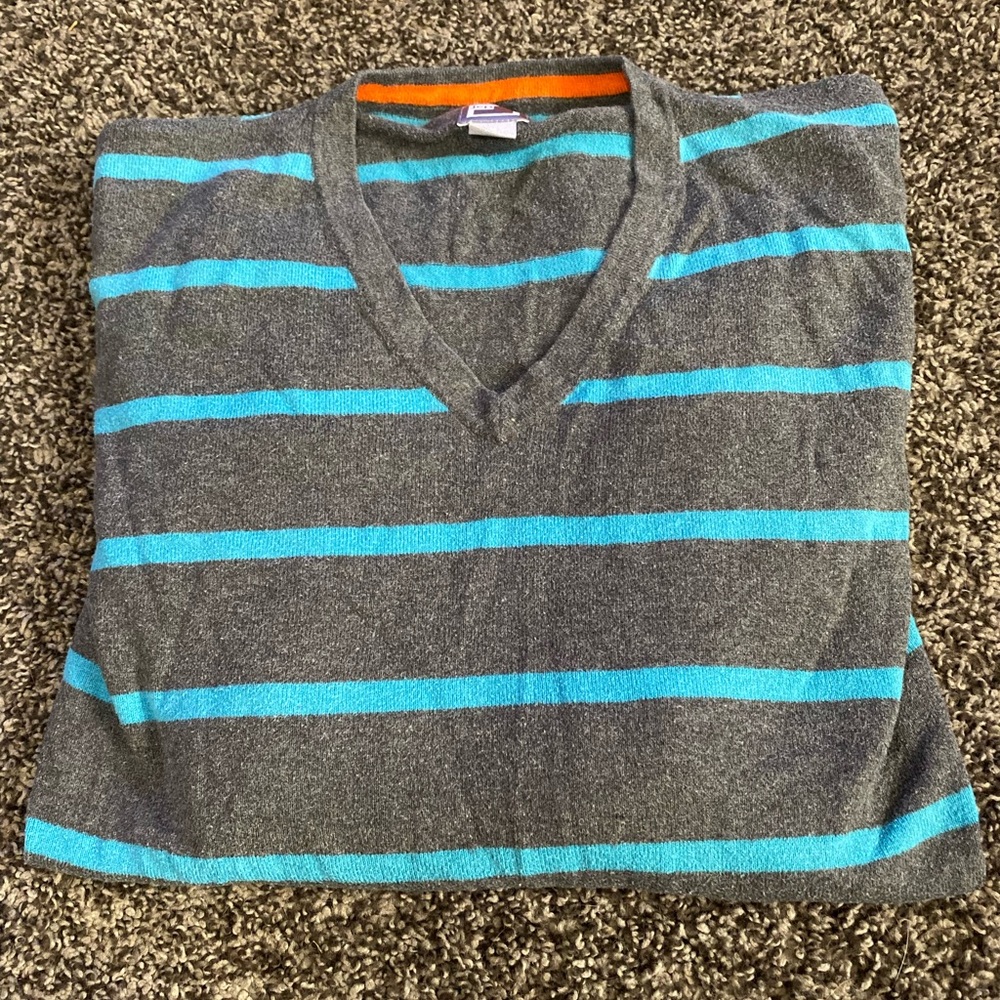 Jc penny long sleeve striped sweater